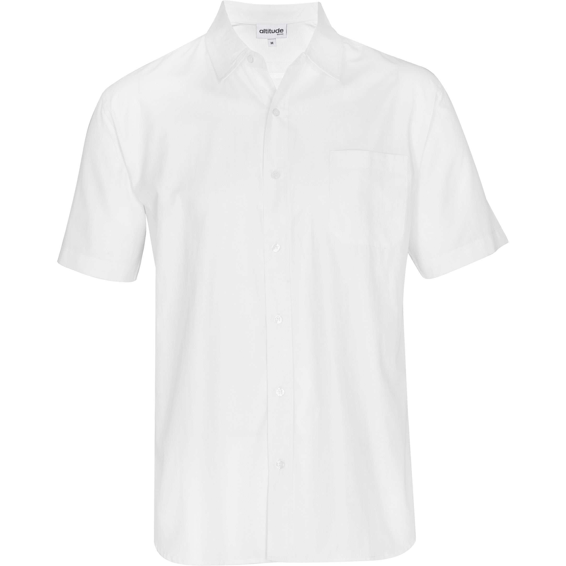 Mens Short Sleeve Catalyst Shirt - White Only-