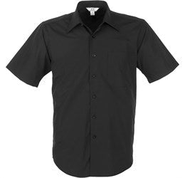 Mens Short Sleeve Metro Shirt - Black Only-