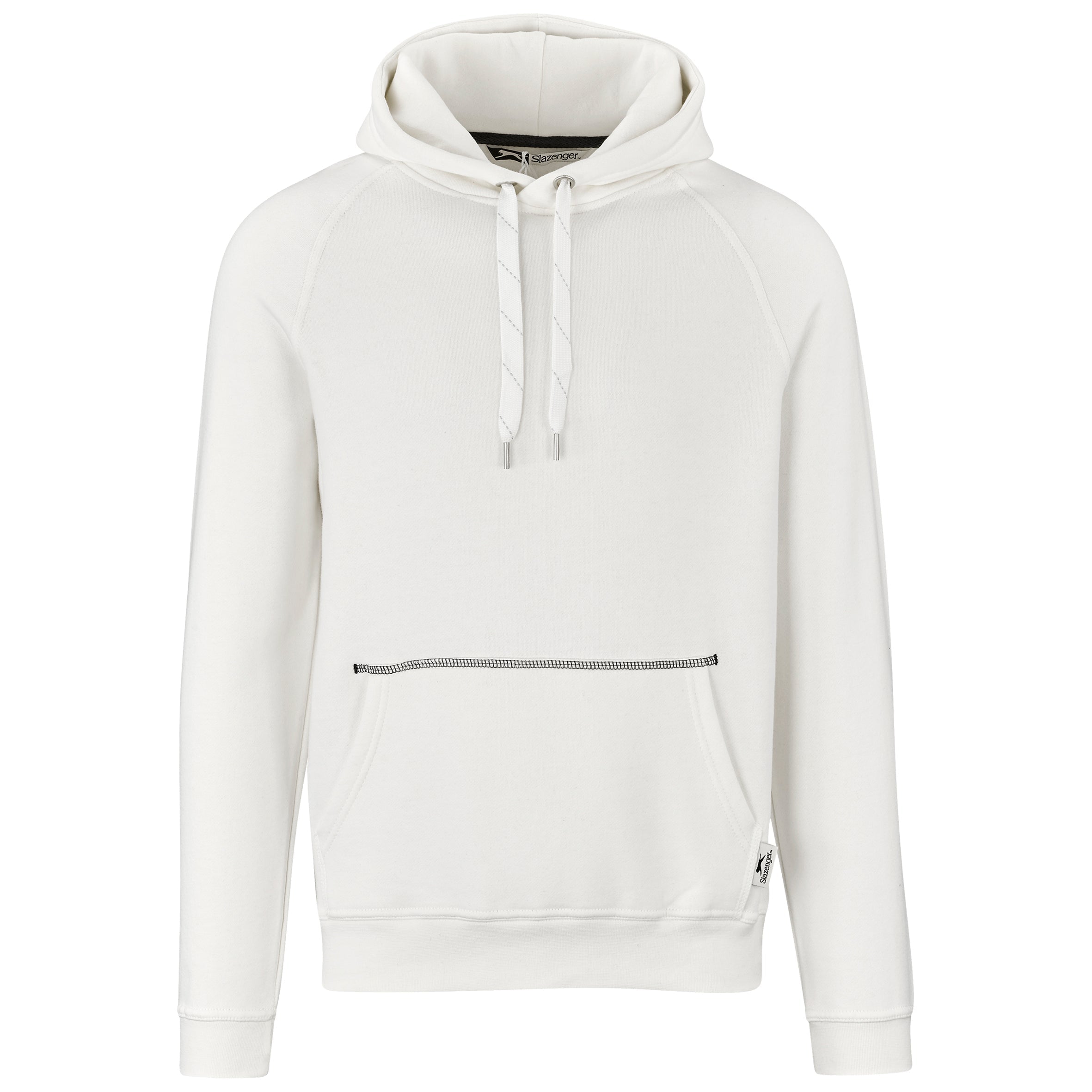 Mens Smash Hooded Sweater - White Only-