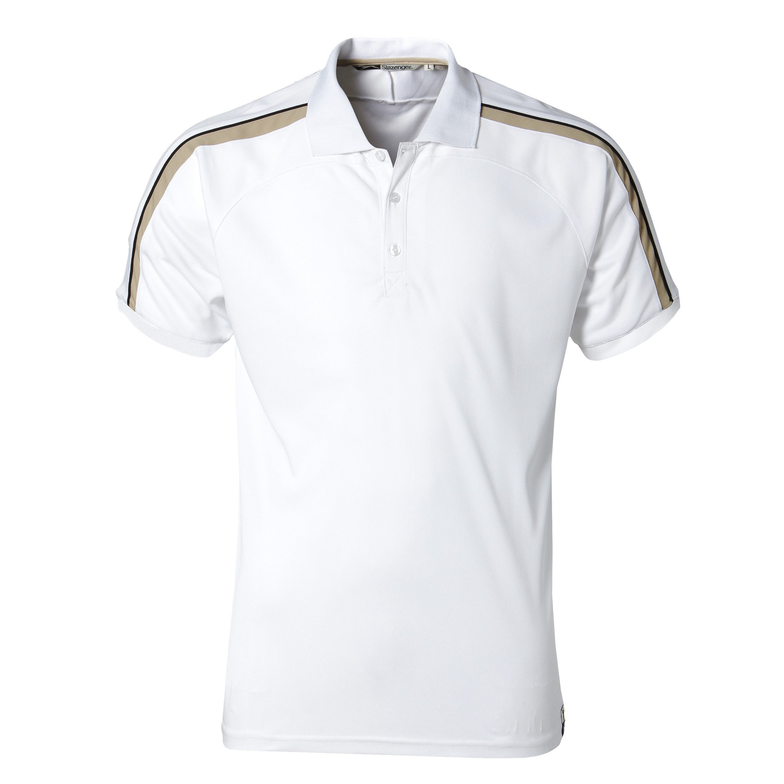 Mens Trinity Golf Shirt - White Only-