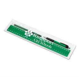 Star Visibility Pencil Case (excludes contents)-Transparent/Frosted White-T