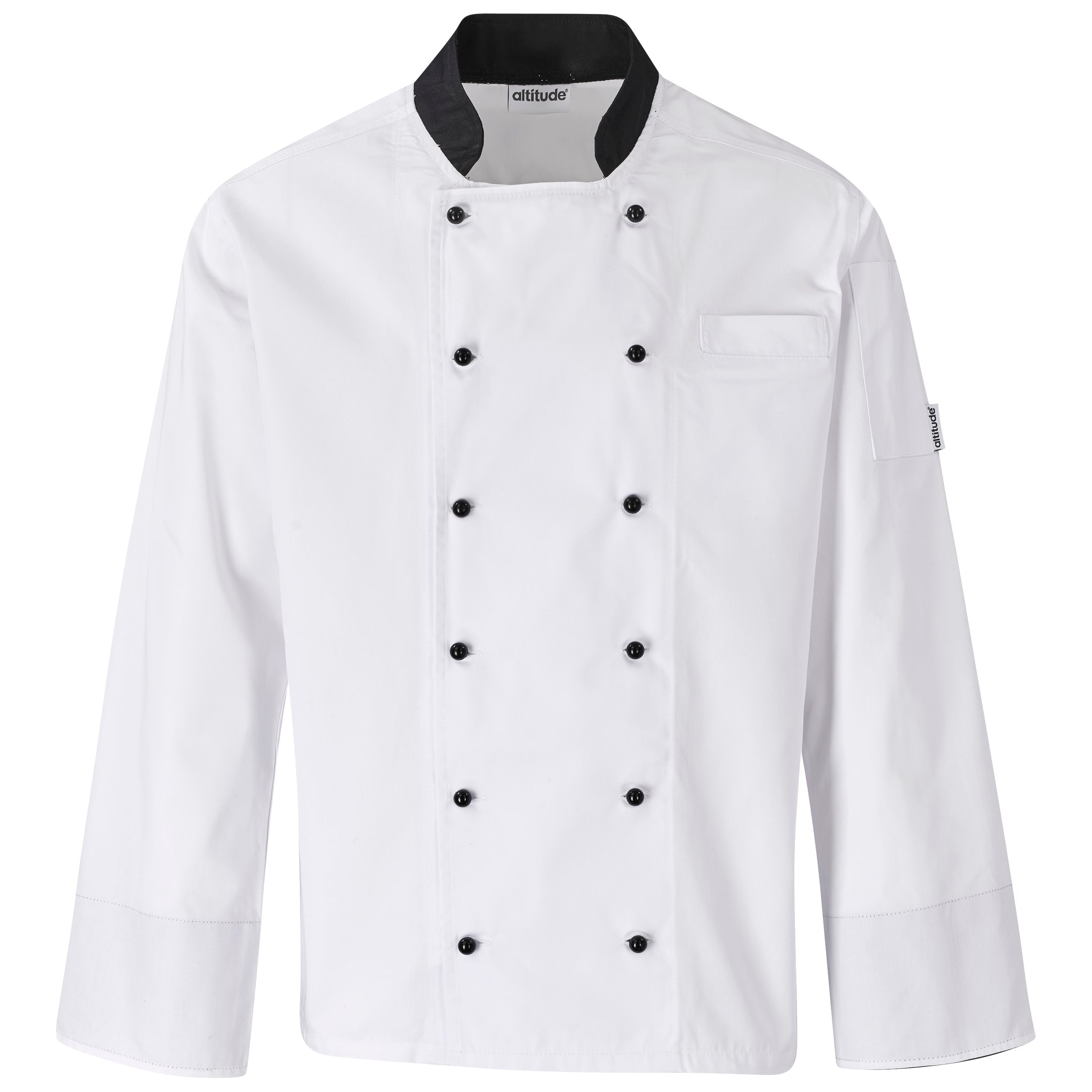 Unisex Long Sleeve Toulon Chef Jacket-Chef's Jackets